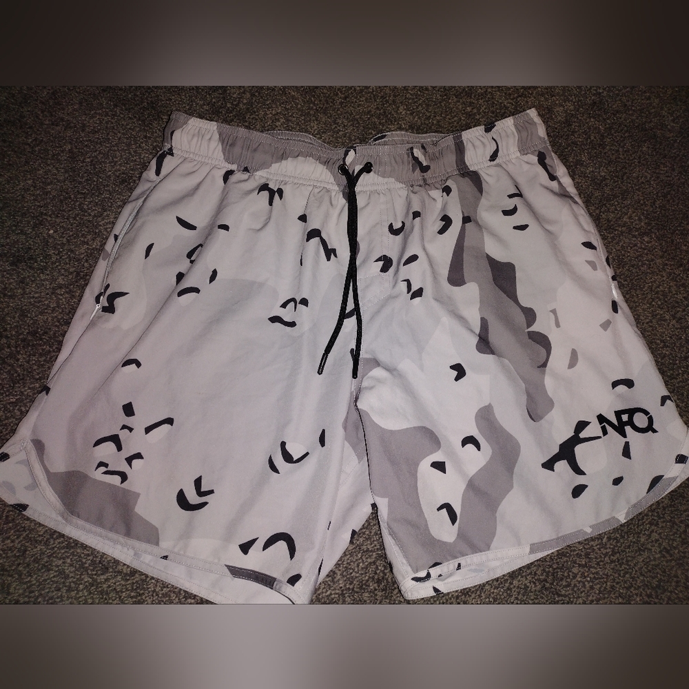 NFQ Athletic Shorts Grey Chips